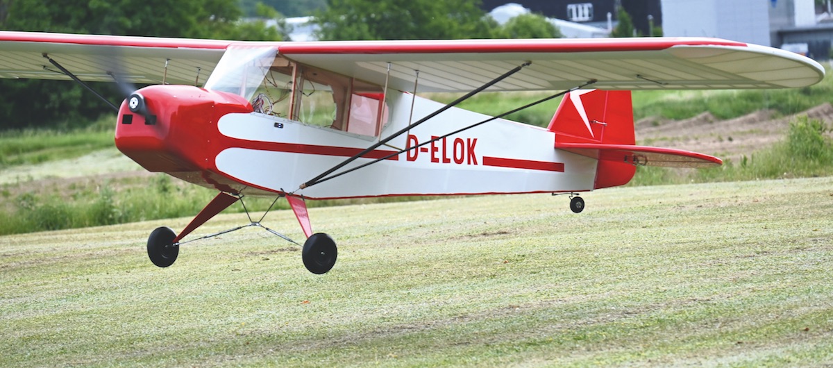 Piper Pa18 ganz groß MFI Magazin